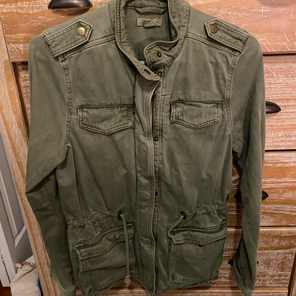 Lucky Brand Green Army Jacket
